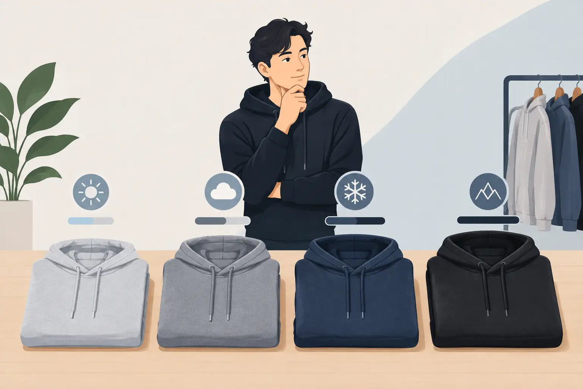 How to Choose Hoodie Weight for Your Rotation