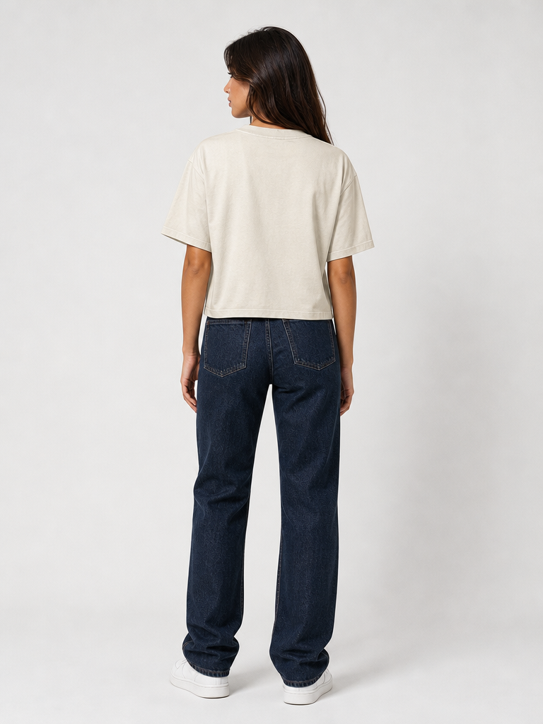 Cultured. Unisex Vintage Wash Sunfade Boxy T-Shirt