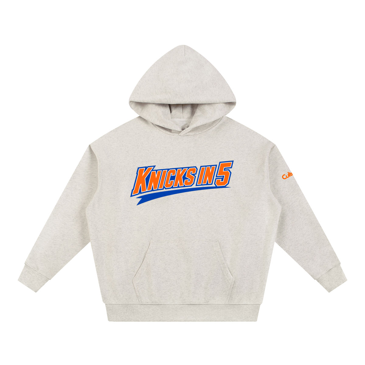 Cultured. Knicks in 5 Championship Essential Heavyweight Hoodie
