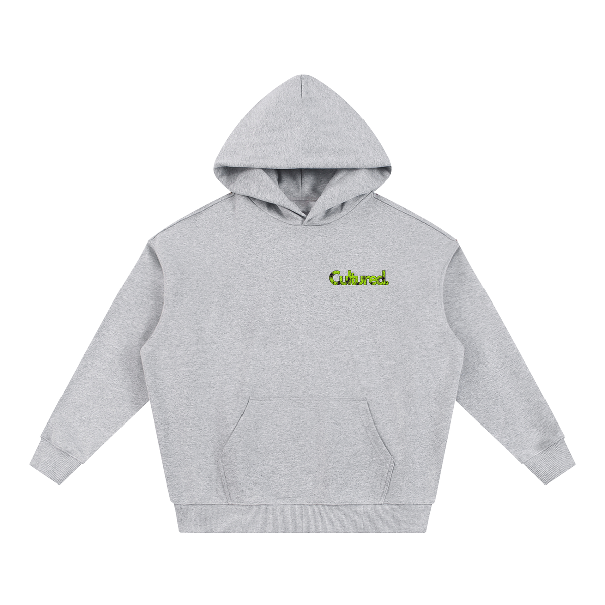 Cultured. Halloween Rotten Apple Heavyweight Hoodie (Slime Green)