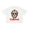 Cultured. Mineral Wash Boxy T-Shirt — Slasher Edition