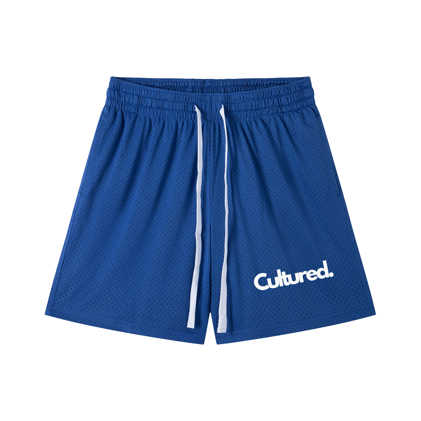 Cultured. Drawstring Mesh Shorts
