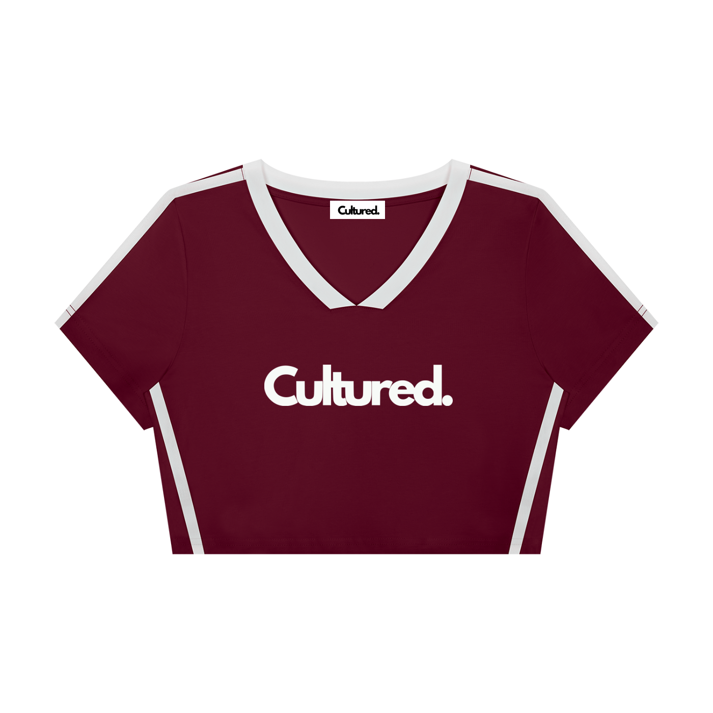 Cultured. Slim Fit Color Block T-Shirt