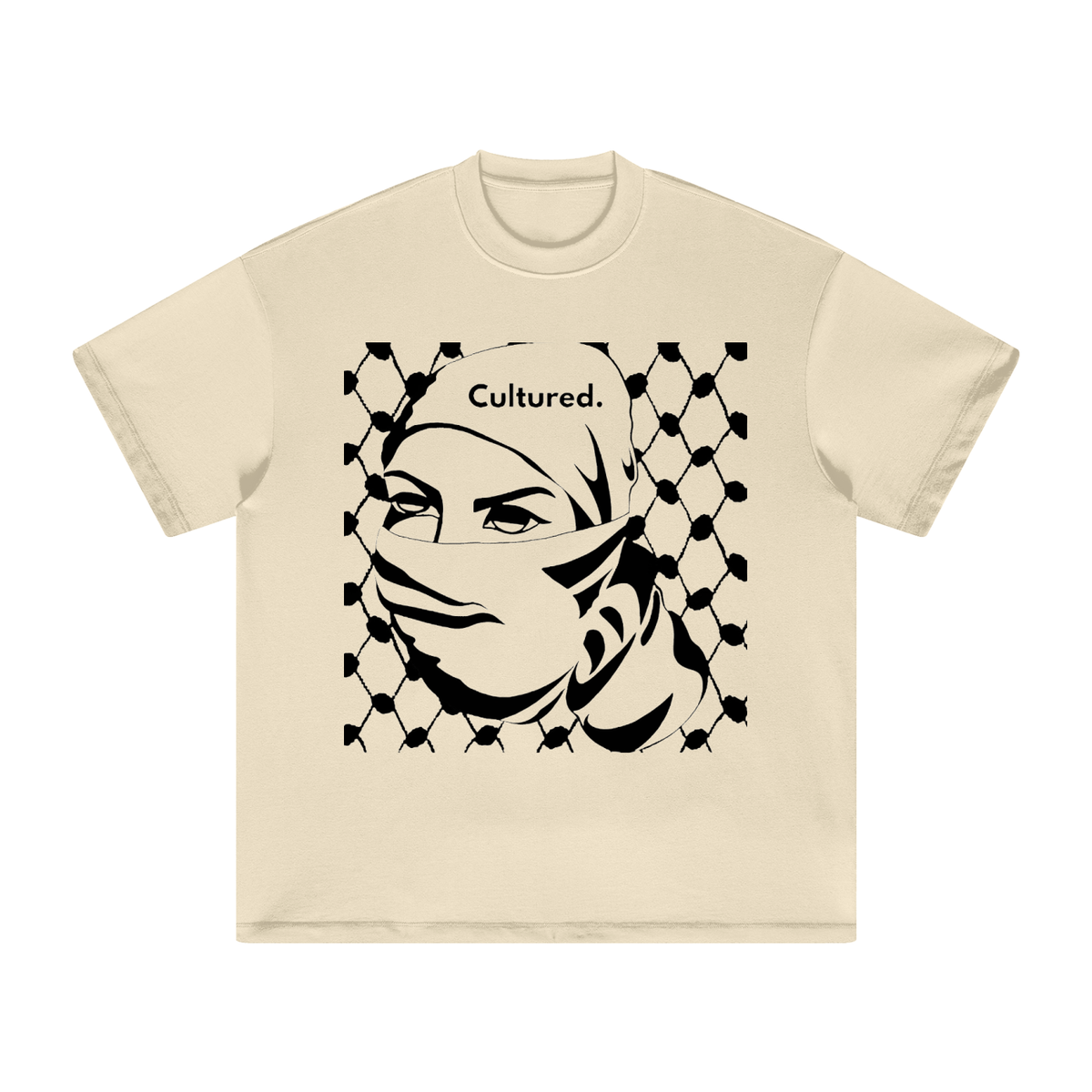 Cultured. From the river to the sea Heavyweight T-Shirt (Unisex)