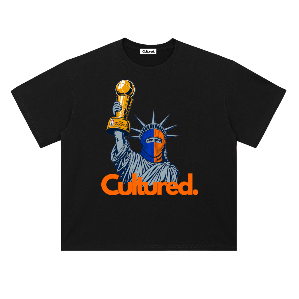 Cultured. Statue of Liberty Championship T-Shirt