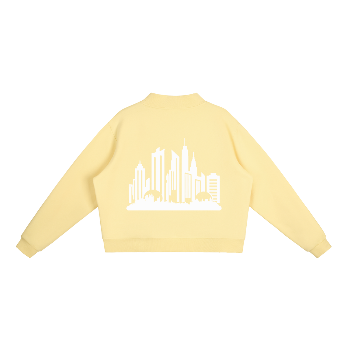 Cultured. Women’s Fleece Mock-Neck Crew Sweatshirt