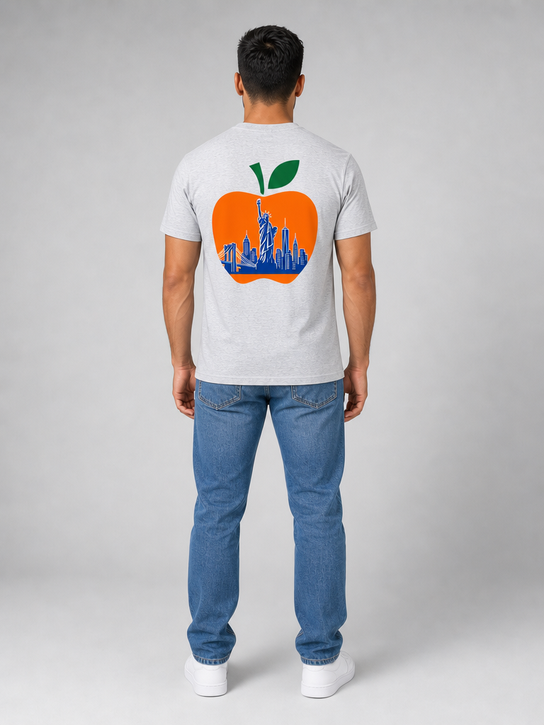 Cultured. NY Big Apple Essential Cotton T-Shirt