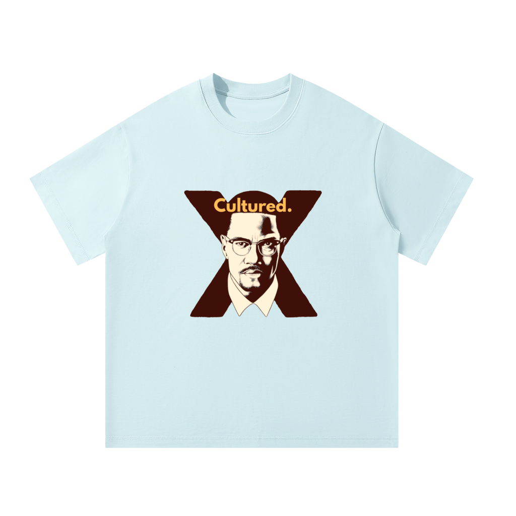 Cultured. Malcolm X Unisex T-Shirt (Unisex)
