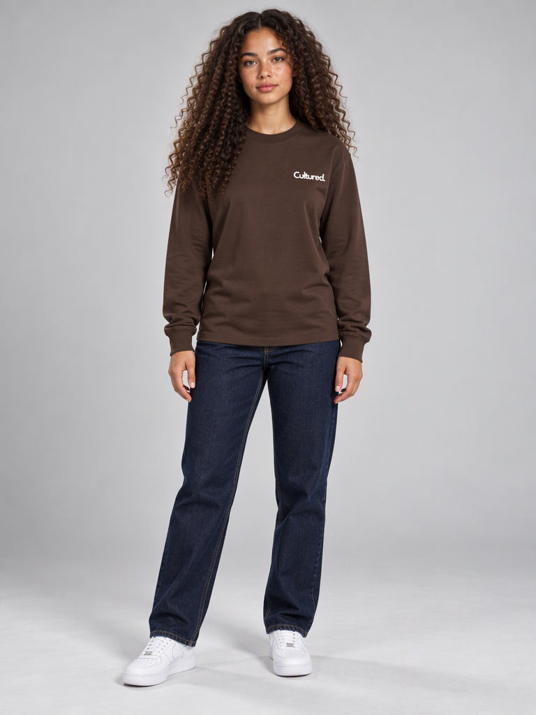 Essential Crewneck Long-Sleeve T-Shirt (Variant Colors)