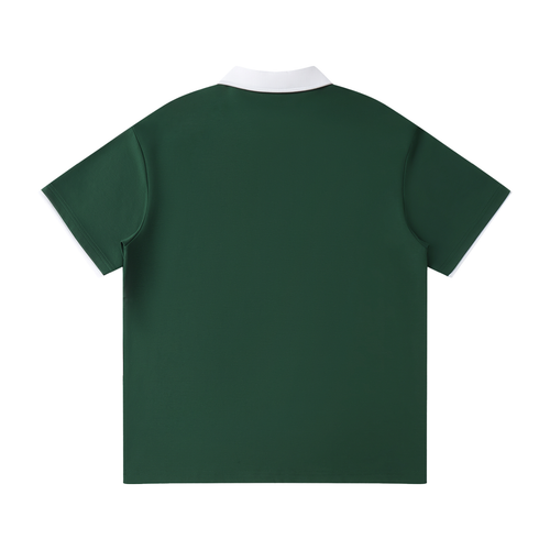 Cultured. Contrast Collar Polo Shirt