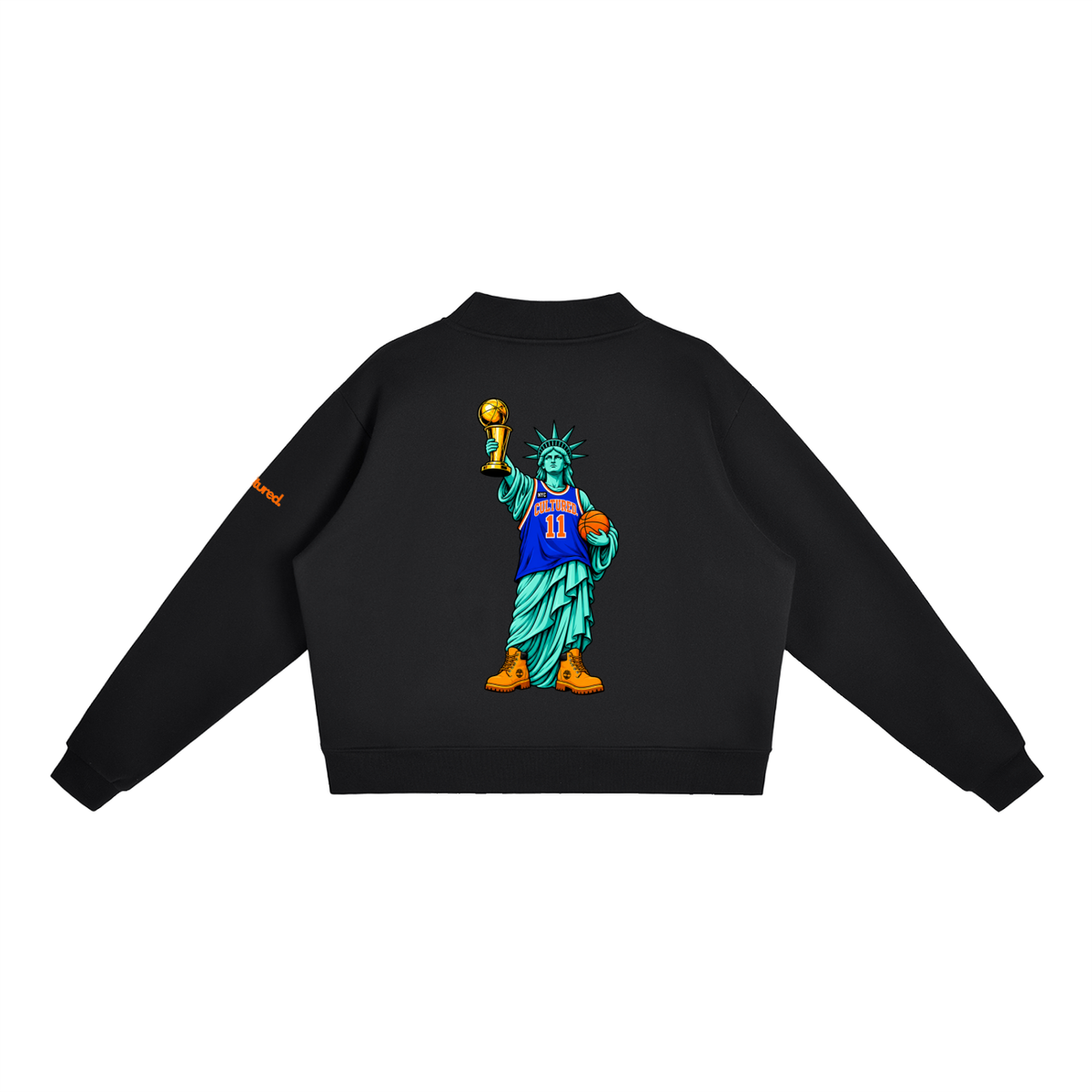 Cultured. Women's Knicks in 5 Championship Essential Fleece Crew Sweatshirt