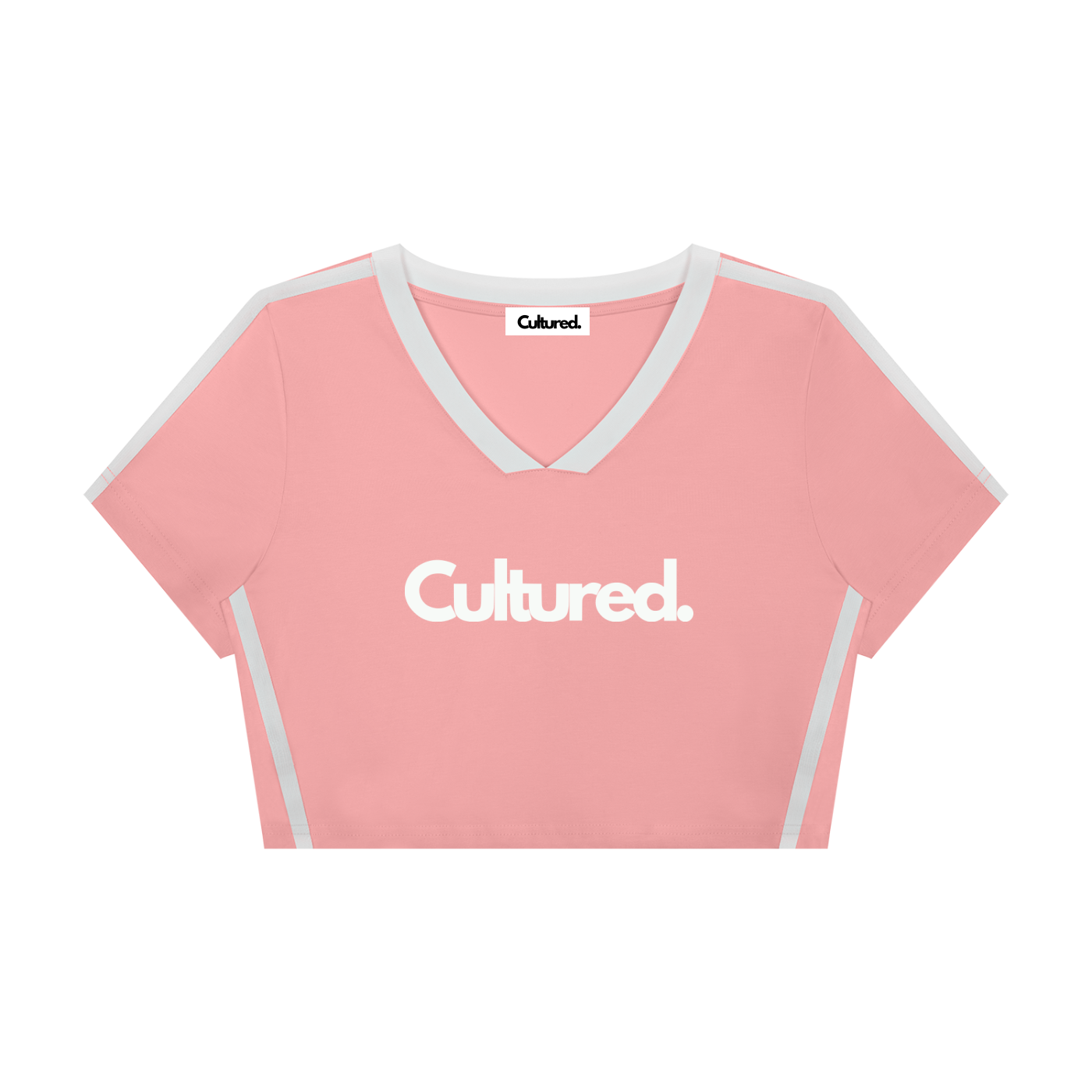 Cultured. Slim Fit Color Block T-Shirt