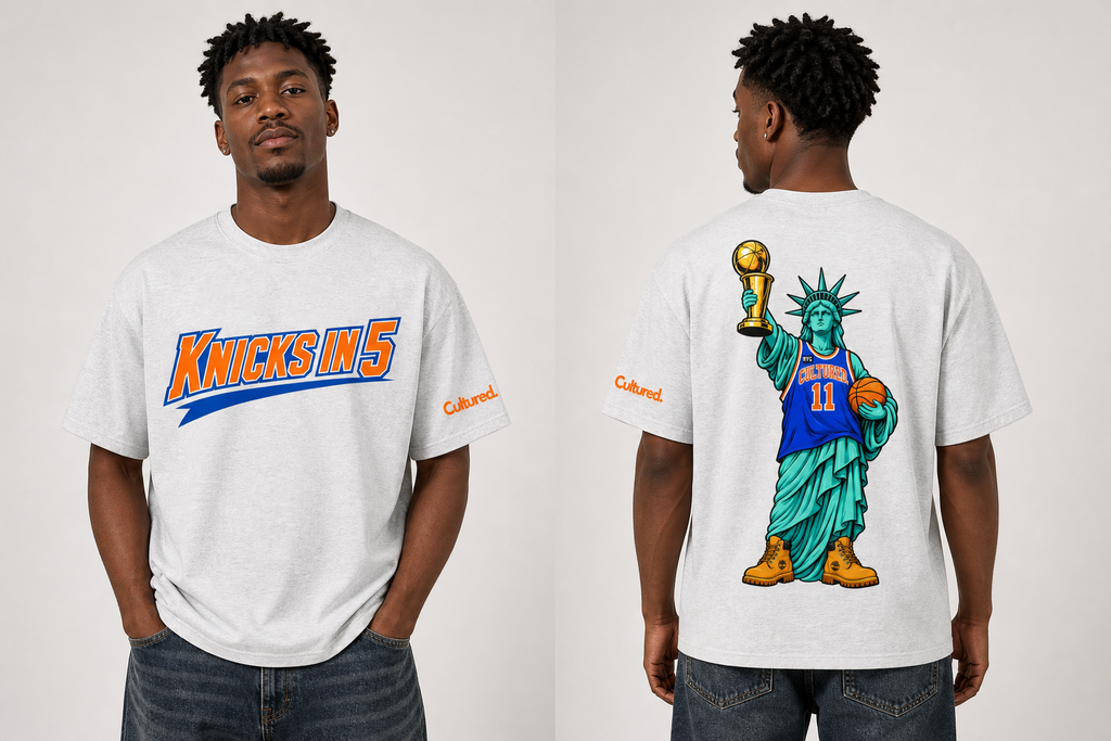 Cultured. Knicks in 5 Championship T-Shirt