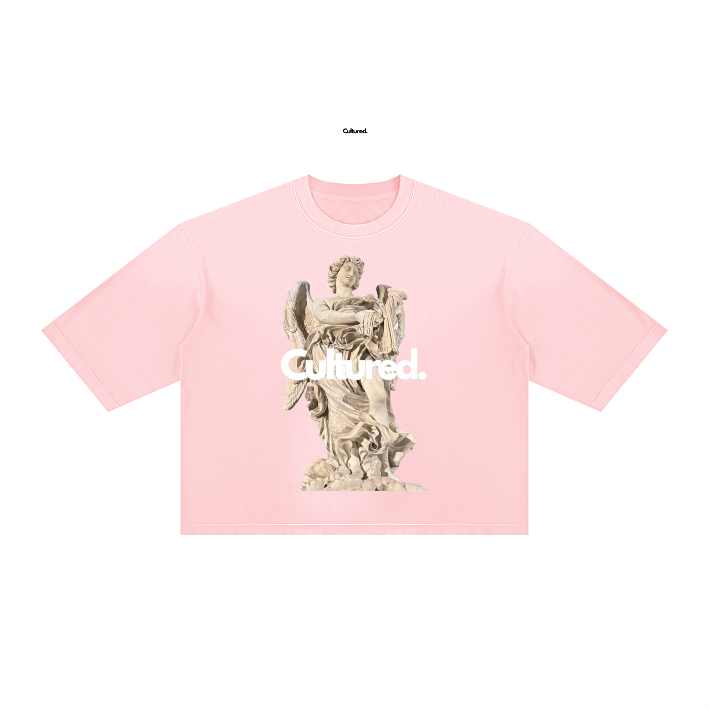Cultured. Unisex Vintage Wash Sunfade Boxy T-Shirt