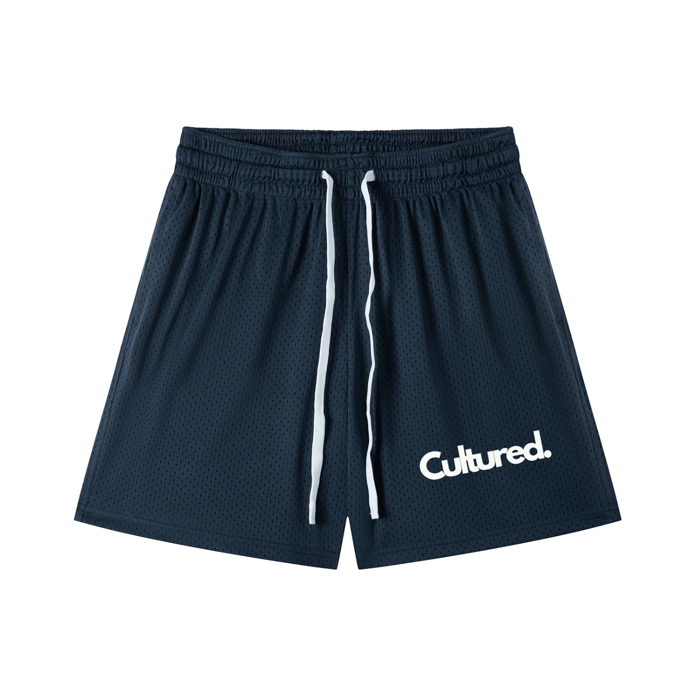 Cultured. Drawstring Mesh Shorts