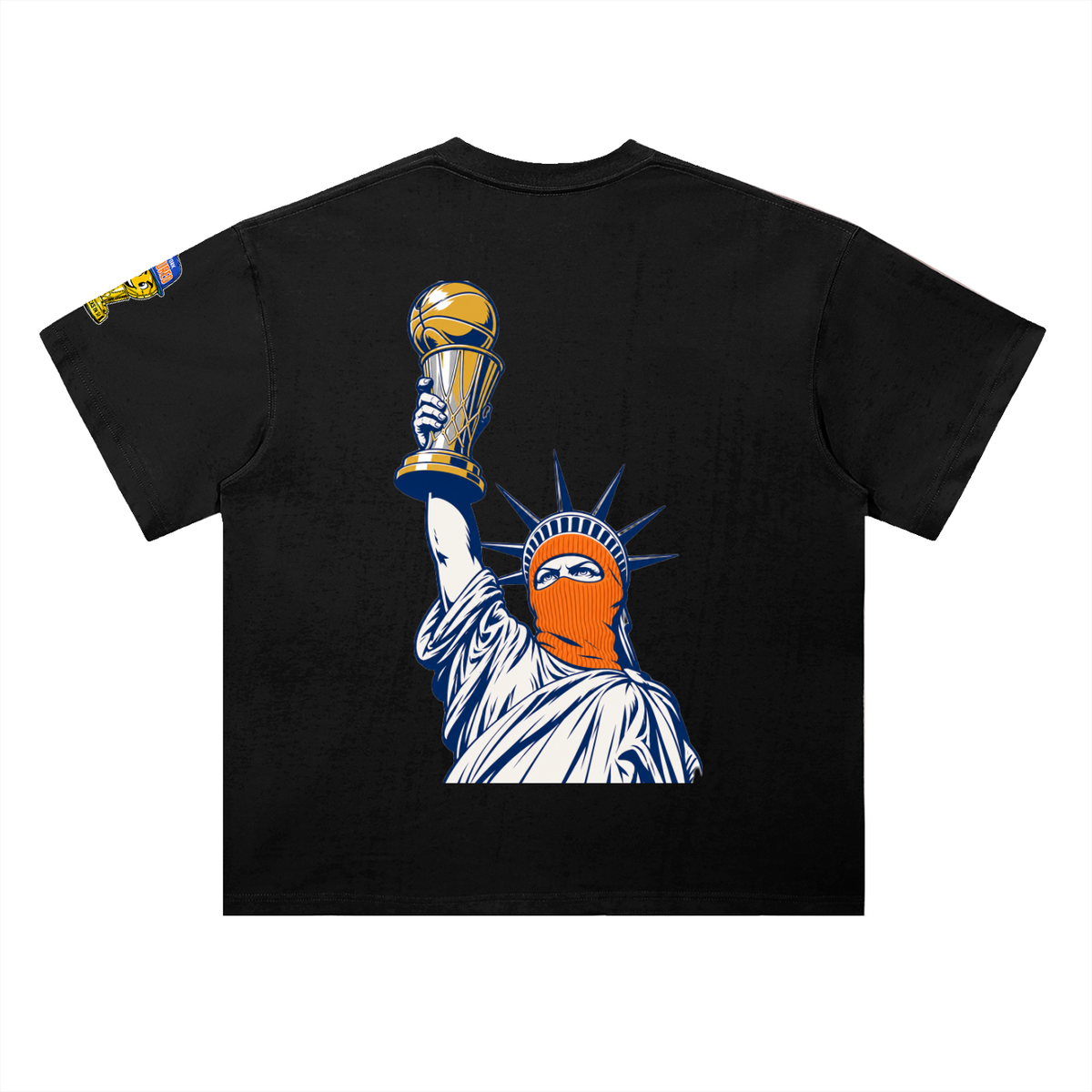 Cultured. Knicks Championship Heavyweight T-Shirt (Orange)