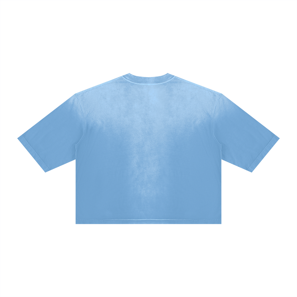 Cultured. Unisex Vintage Wash Sunfade Boxy T-Shirt
