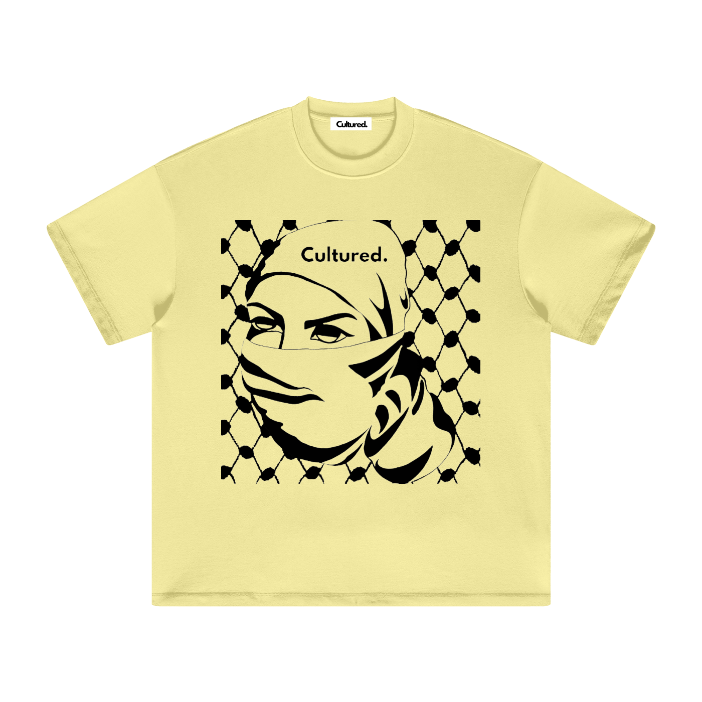 Cultured. From the river to the sea Heavyweight T-Shirt (Unisex)