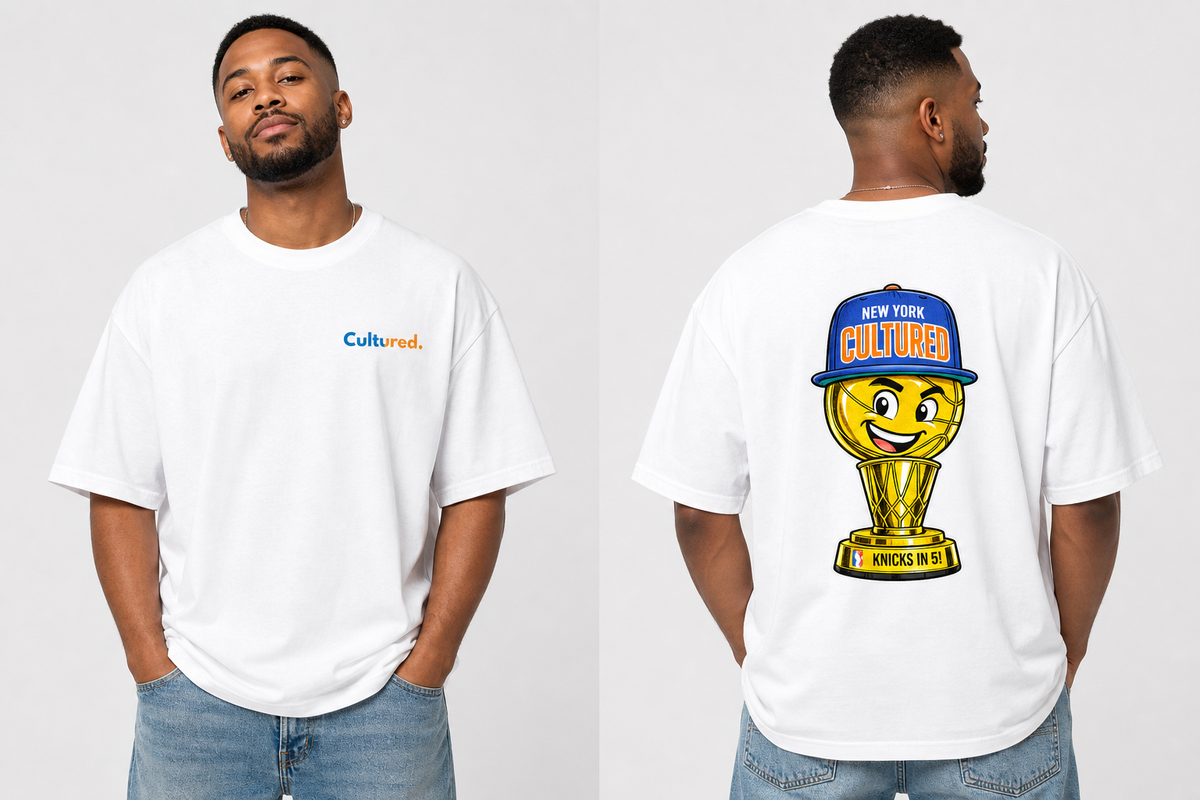 Cultured. Knicks Trophy Heavyweight T-Shirt