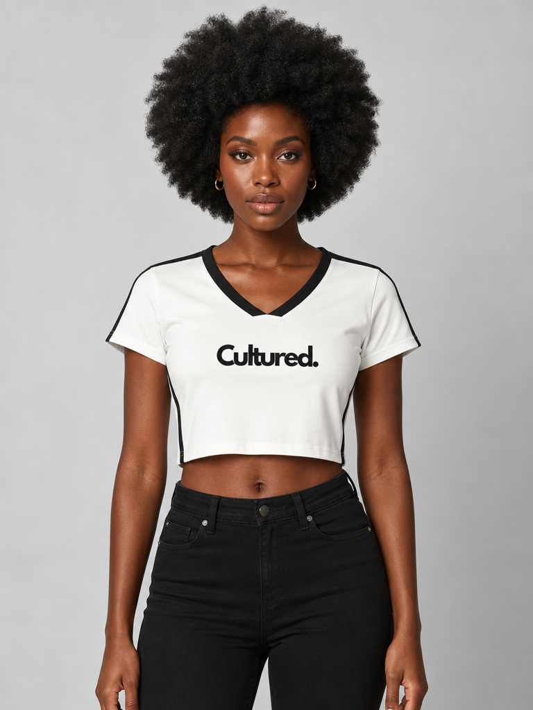 Cultured. Slim Fit Color Block T-Shirt
