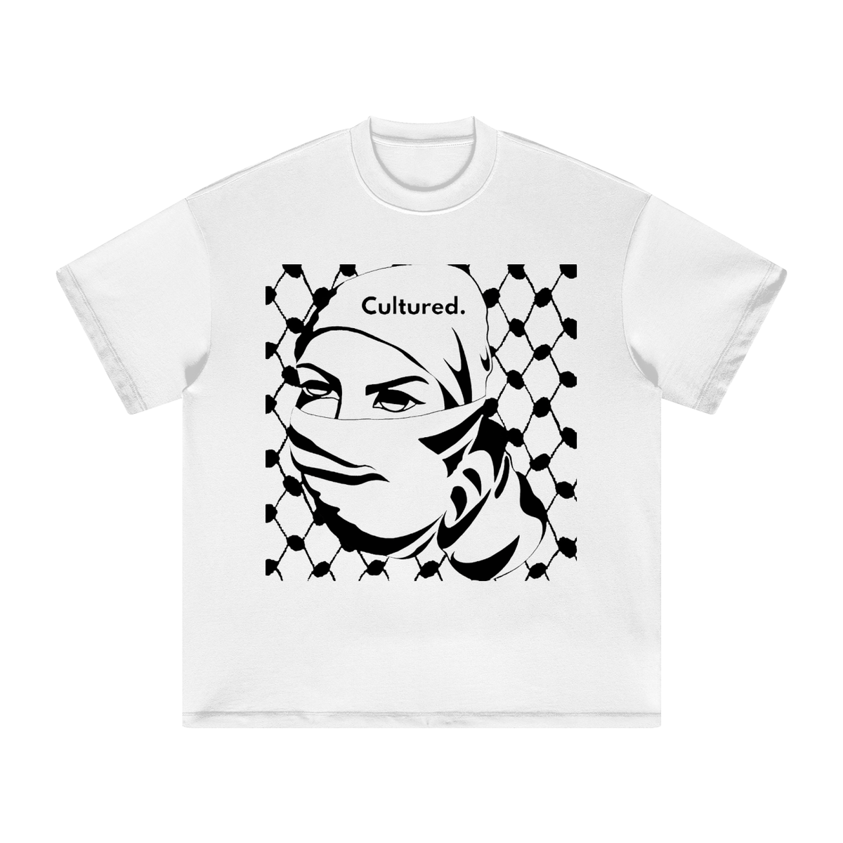 Cultured. From the river to the sea Heavyweight T-Shirt (Unisex)