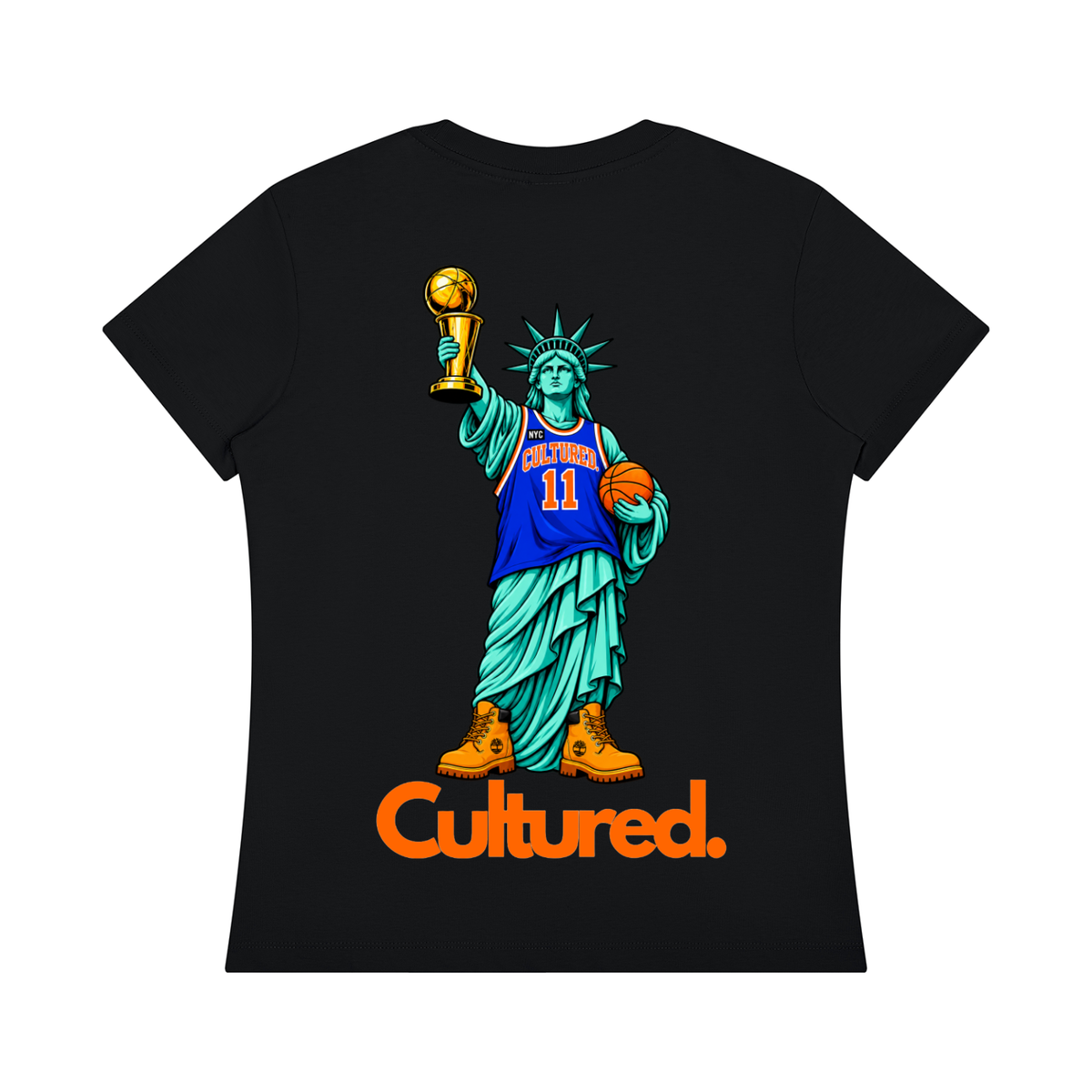 Cultured. Women's Knicks in 5 Graphic T-Shirt
