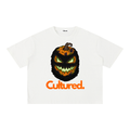 Cultured. Mineral Wash Boxy T-Shirt — Jack-O’-Lantern Edition