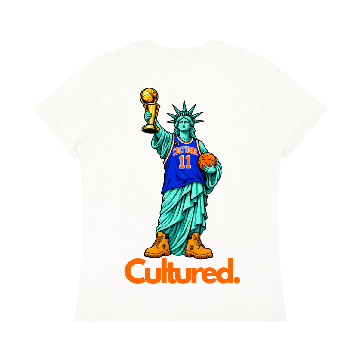 Cultured. Women's Knicks in 5 Graphic T-Shirt