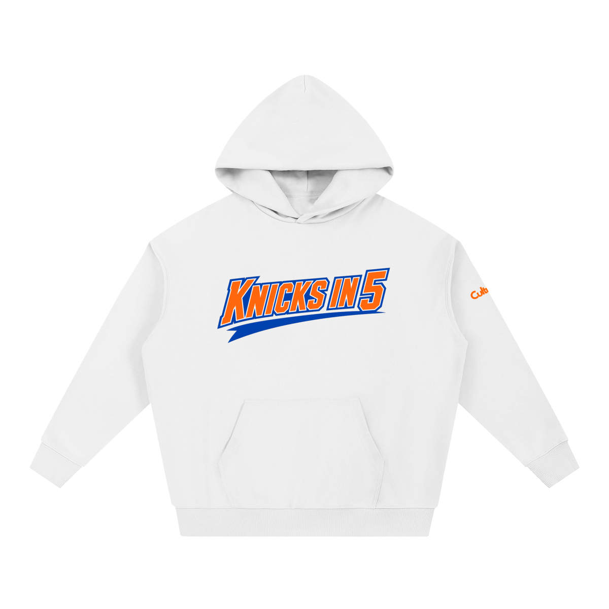Cultured. Knicks in 5 Championship Essential Heavyweight Hoodie