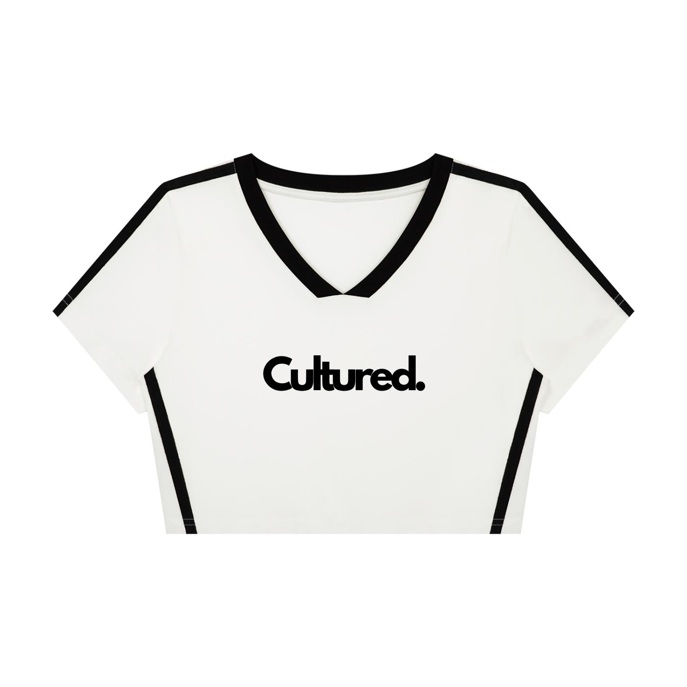 Cultured. Slim Fit Color Block T-Shirt