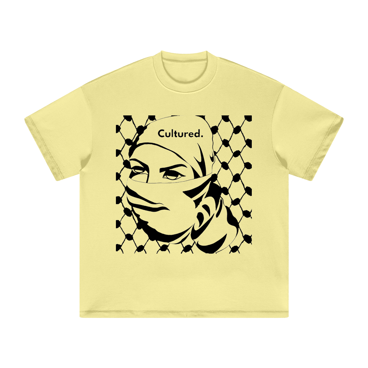 Cultured. From the river to the sea Heavyweight T-Shirt (Unisex)