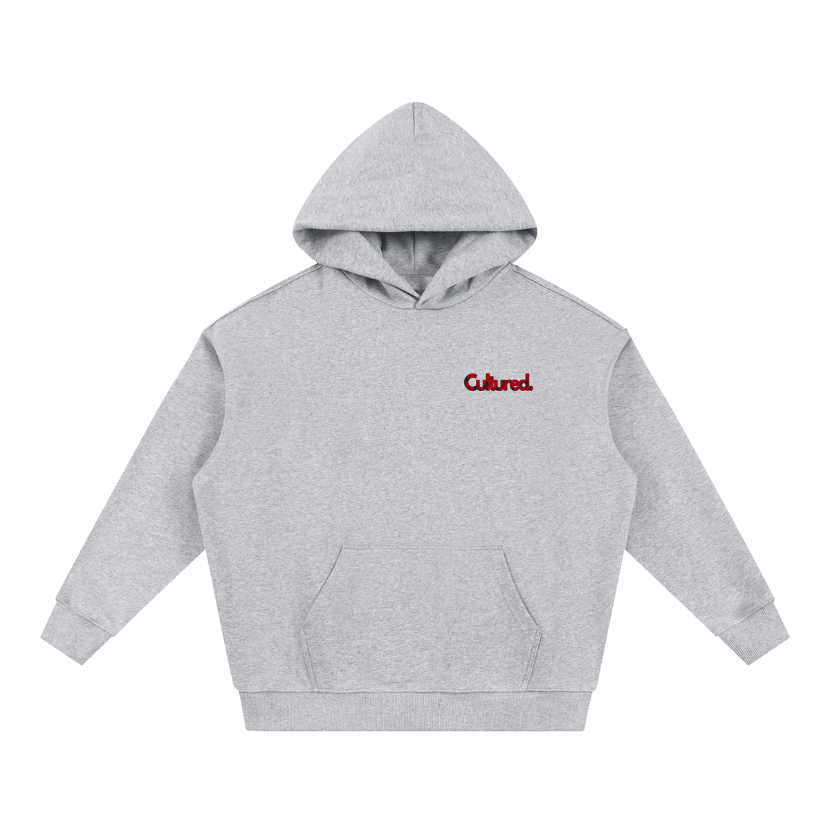 Cultured. Halloween Rotten Apple Heavyweight Hoodie (Blood Red)