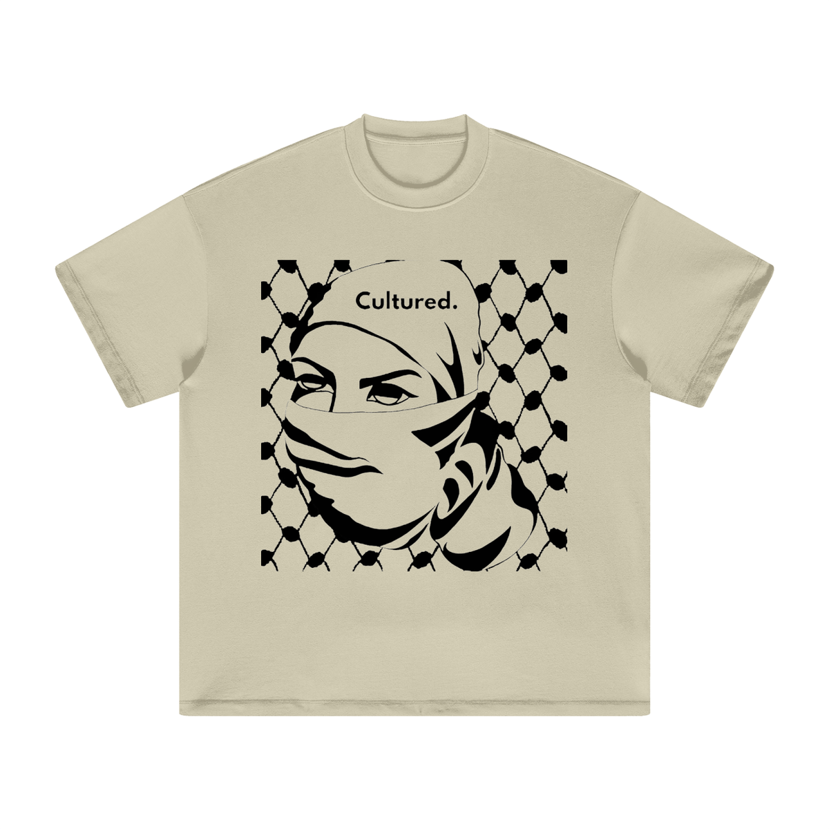 Cultured. From the river to the sea Heavyweight T-Shirt (Unisex)