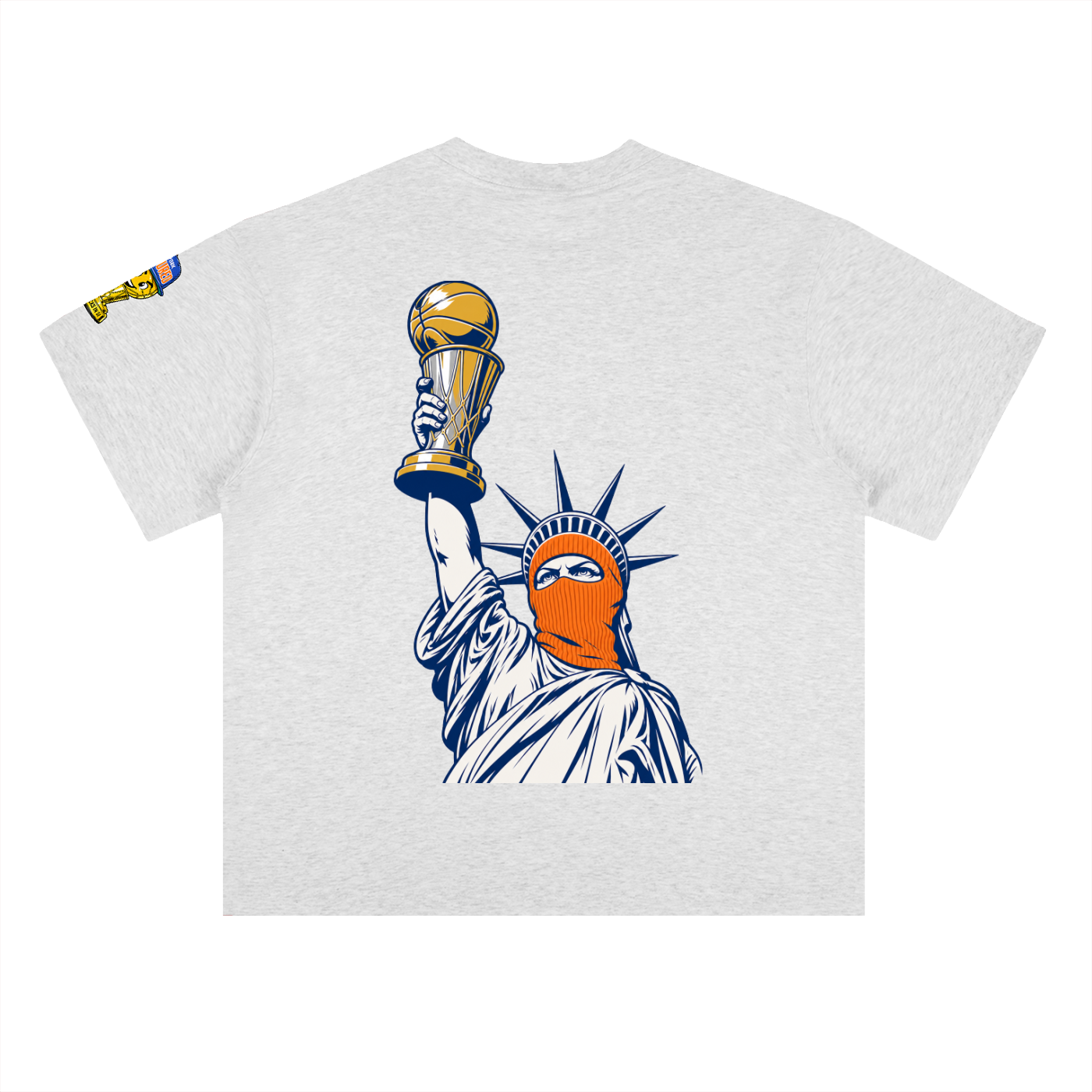 Cultured. Knicks Championship Heavyweight T-Shirt (Orange)