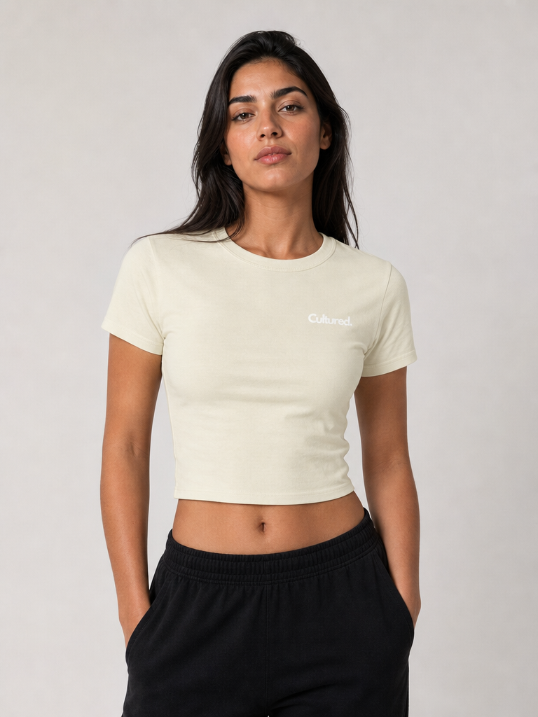 Women's Cultured. Essential Crop Top (Variant Colors)
