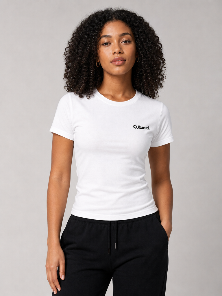 Women's Cultured Essential Crop Top