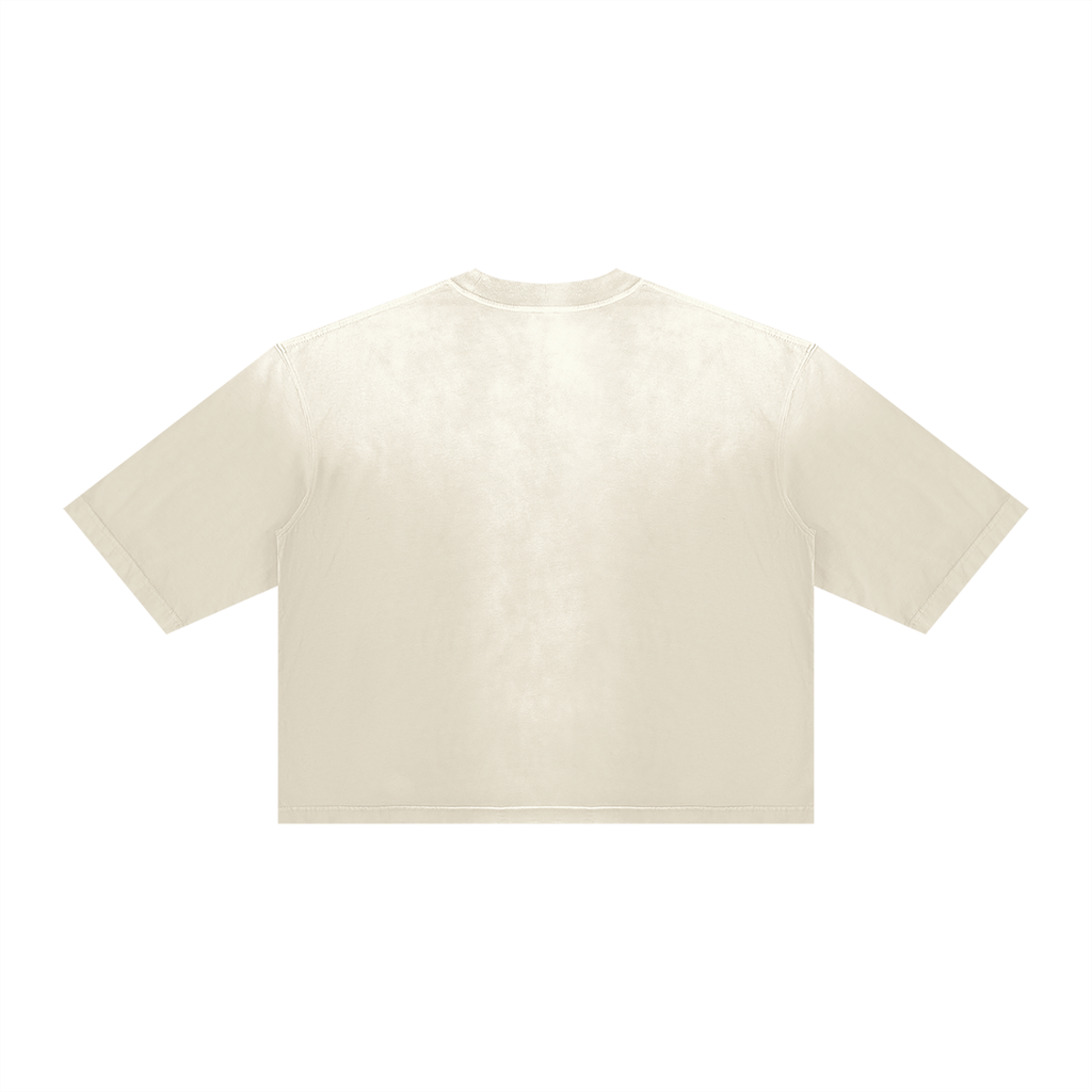 Cultured. Unisex Vintage Wash Sunfade Boxy T-Shirt
