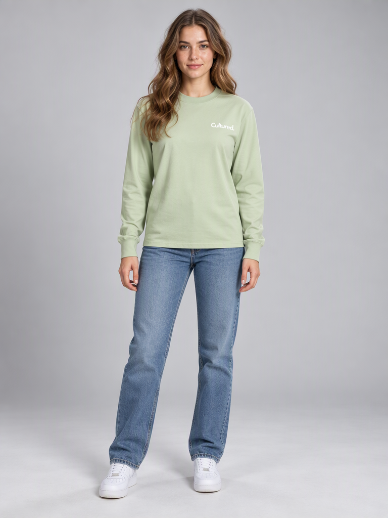 Essential Crewneck Long-Sleeve T-Shirt (Variant Colors)