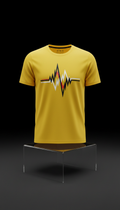 Pulse Yellow Accent Graphic Tee