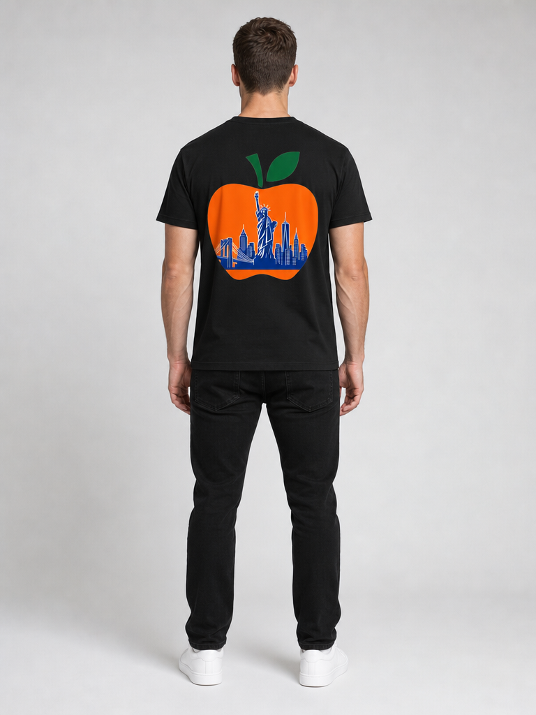 Cultured. NY Big Apple Essential Cotton T-Shirt