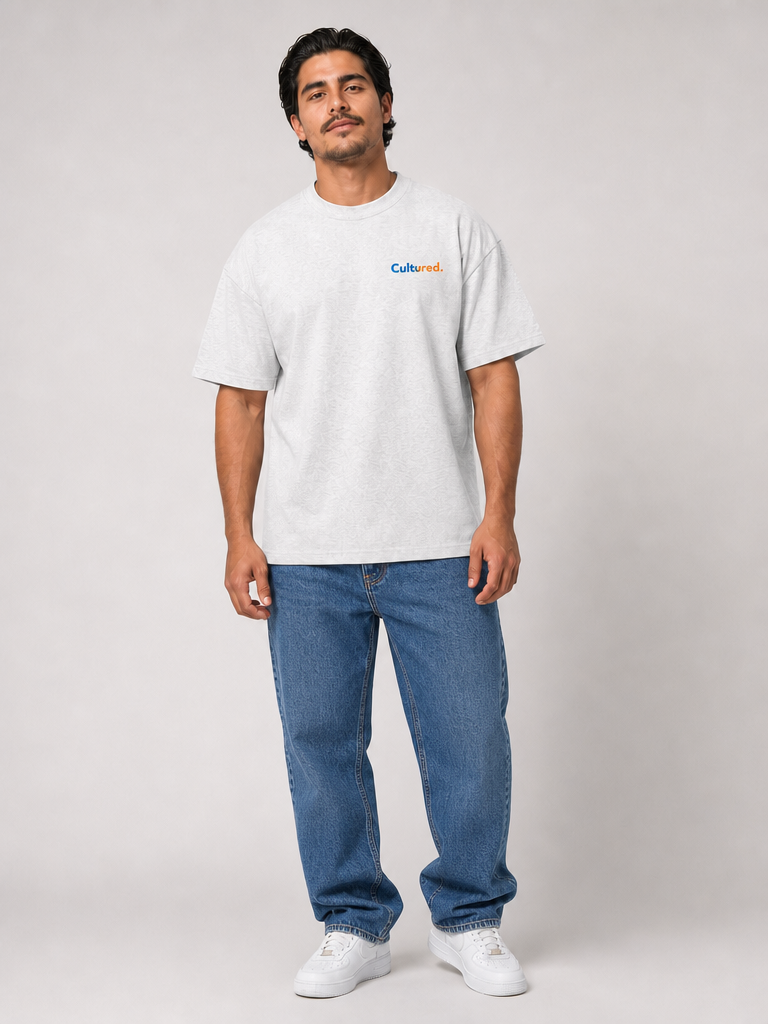 Cultured. Knicks Colored Heavyweight Drop Shoulder Cotton T-Shirt