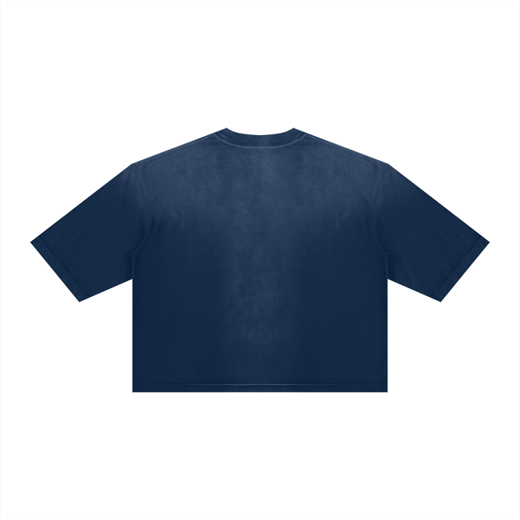 Cultured. Unisex Vintage Wash Sunfade Boxy T-Shirt