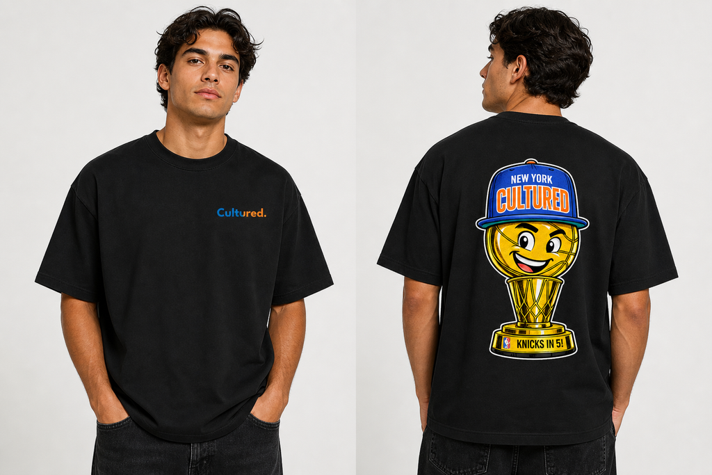 Cultured. Knicks Trophy Heavyweight T-Shirt