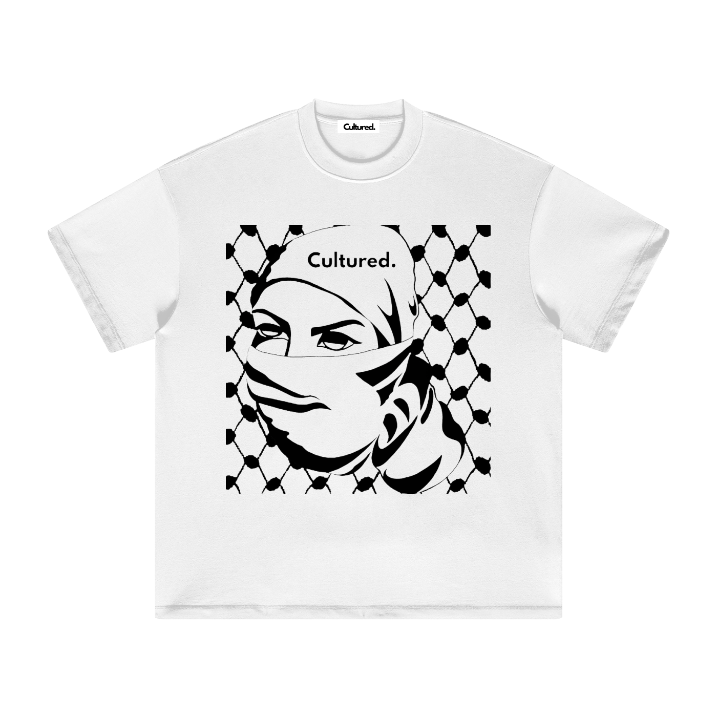 Cultured. From the river to the sea Heavyweight T-Shirt (Unisex)