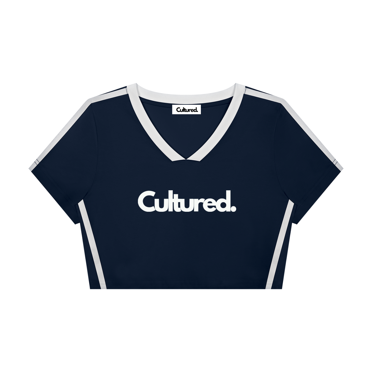 Cultured. Slim Fit Color Block T-Shirt