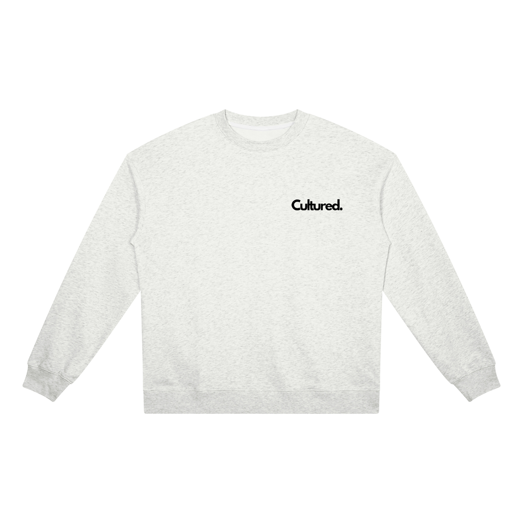 Cultured. Essential Crewneck Heavyweight Sweatshirt (Light Colors)
