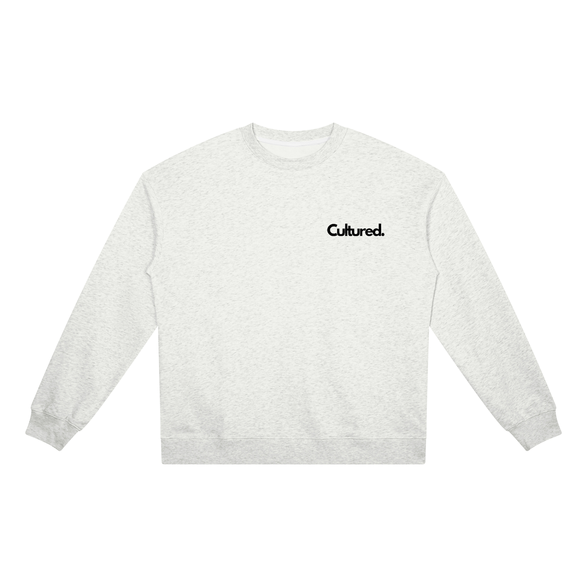 Cultured. Essential Crewneck Heavyweight Sweatshirt (Light Colors)