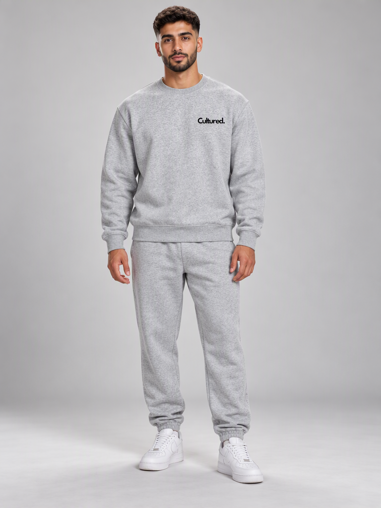 Cultured. Essential Crewneck Heavyweight Sweatshirt (Light Colors)