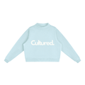 Cultured. Women’s Fleece Mock-Neck Crew Sweatshirt
