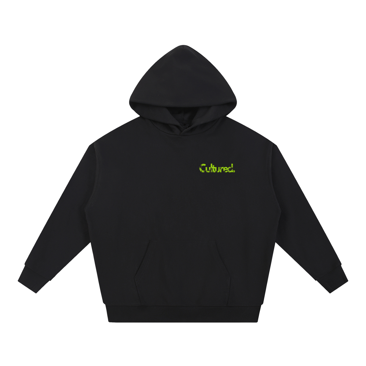Cultured. Halloween Rotten Apple Heavyweight Hoodie (Slime Green)